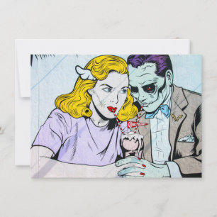 Invitation de mariage personnalisée sur le thème d
