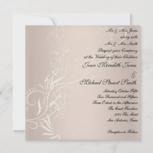 Invitation de mariage populaire