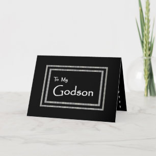 Invitation de mariage pour garçon d'honneur GODSON