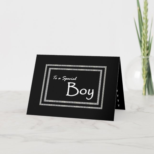 Invitation de mariage pour le garçon porte-anneau (Devant)