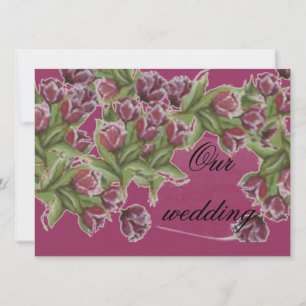 Invitation de mariage ROSE