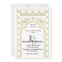 Invitation de mariage royal indien – Conception do