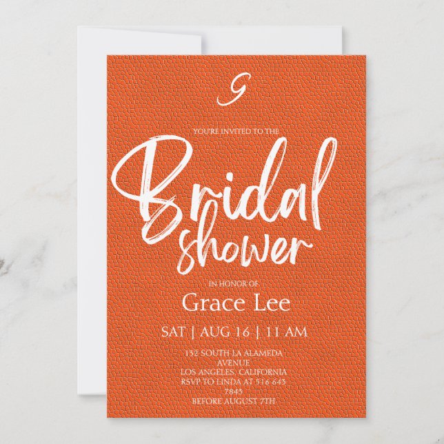 Invitation de mariage rustique en denim (Devant)