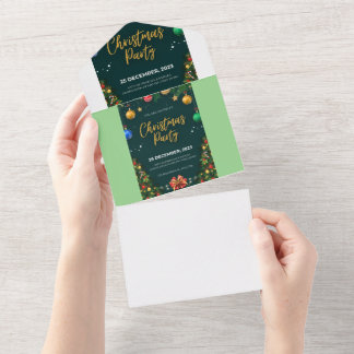 Invitation de mariage tout en un 2023,