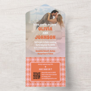 Invitation de mariage tout en un Mariage de diaman