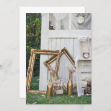 Invitation de mariage Vintage