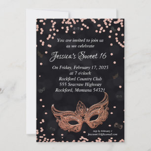 Invitation de Mascarade