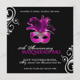Invitation de mascarade de Halloween