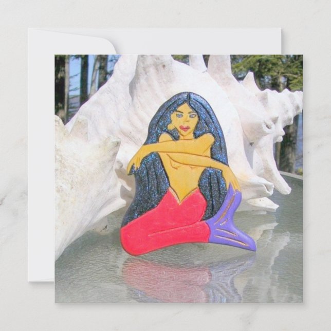 invitation de mermaid (Devant)