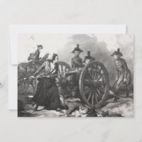 Invitation de Molly Pitcher Cannon