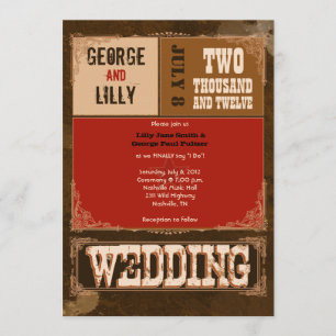 Invitation de Nashville :  Cerise