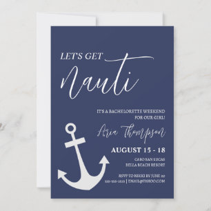 Invitation de Nauti Bachelorette
