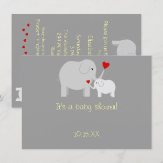 Invitation de neutre de genre de baby shower