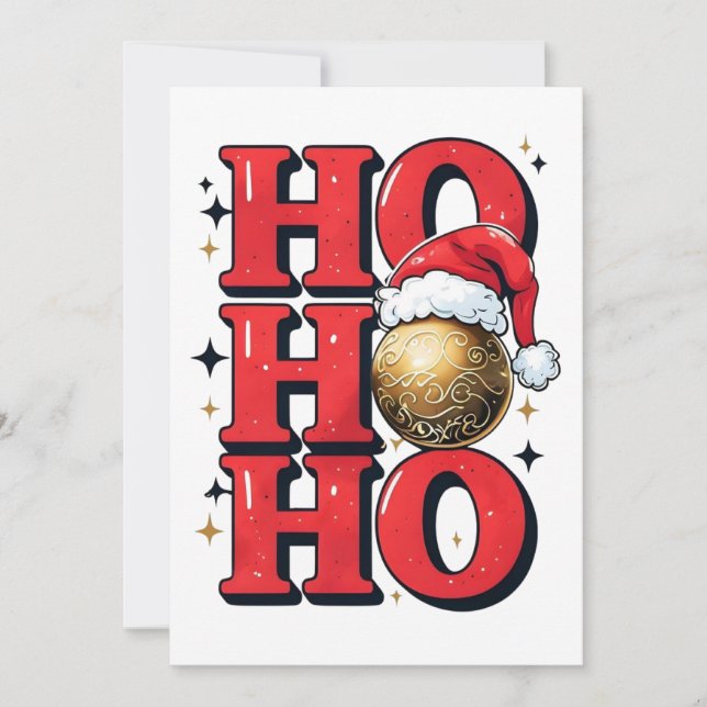 invitation de Noël (Devant)