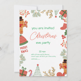 Invitation de Noël