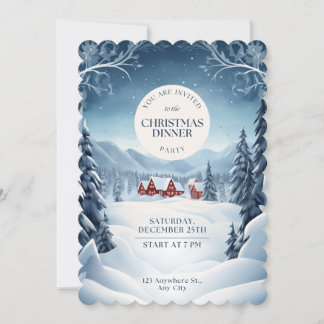 invitation de Noël 2023 décembre 25e,