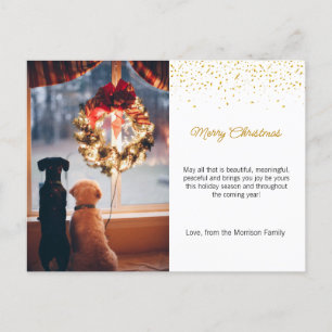 Invitation de Noël, Carte postale Invitation de No