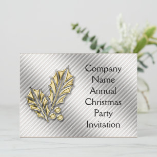 Invitation de Noël de l'entreprise