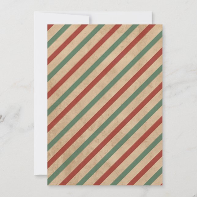 Invitation de Noël élégante - Personnalisable (Dos)