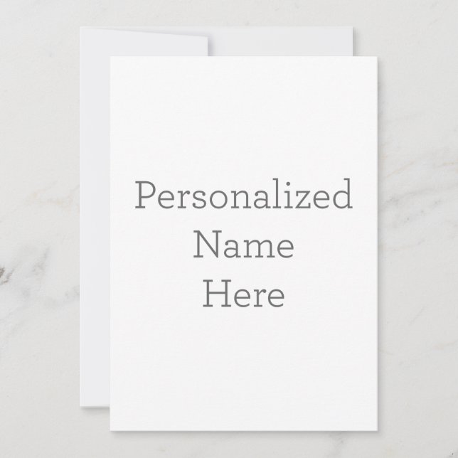 Invitation de nom personnalisée (Devant)