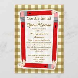 Invitation De nouveau à l'invitation de Chambre ouverte