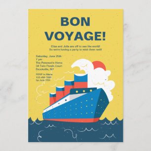 Invitation de paquebots de croisière