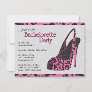 Invitation de partie de Bachelorette