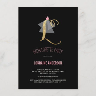 Invitation de partie de Bachelorette de parties