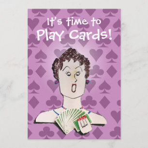 Invitation de partie de carte