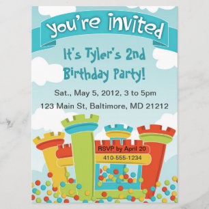 Invitation de partie de Chambre de rebond