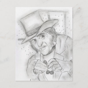 Invitation de partie de grippe-sou d'Ebenezer