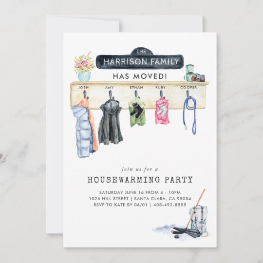 Invitation De Partie De Pendaison De Cremaillere Zazzle Fr