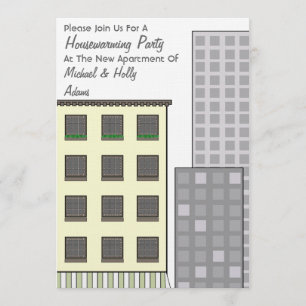 Invitation de partie de pendaison de crémaillère -