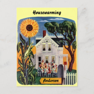 INVITATION de PARTIE de PENDAISON DE CRÉMAILLÈRE à