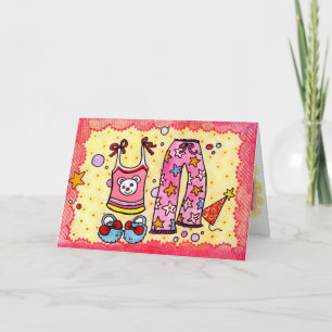 Invitation de partie de pyjama