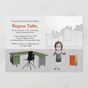 Invitations Depart En Retraite Zazzle Fr