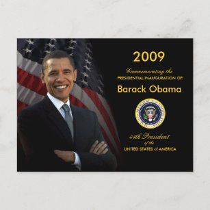 Invitation de partie d'inauguration d'Obama