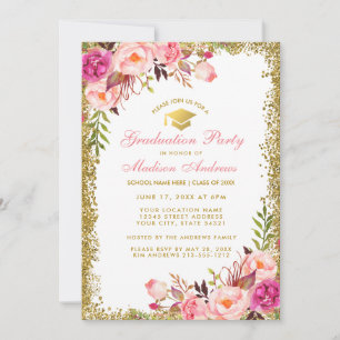 Invitation de Parties scintillant de la partie de
