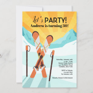 Invitation de passage de ski