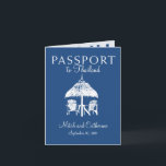 Invitation de passeport mariage en Thaïlande<br><div class="desc">Amusez-vous avec votre mariage, sauvez la date ou le Faire-part de mariage ! Parfait pour un mariage de destination. Ceci est pour Phuket Thaïlande cependant si vous avez un certain lieu ou schéma de couleurs s'il vous plaît me le faire savoir et je vais créer cela pour vous. e-mail à...</div>
