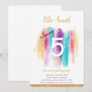 Invitation de peinture