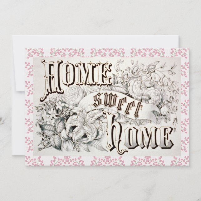 Invitation de pendaison de crémaillère (Devant)