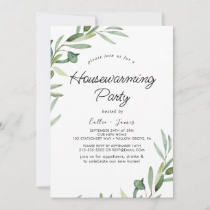 Invitation de pendaison de crémaillère de la Maiso
