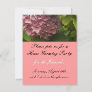 Invitation de pendaison de crémaillère Élégante Hy