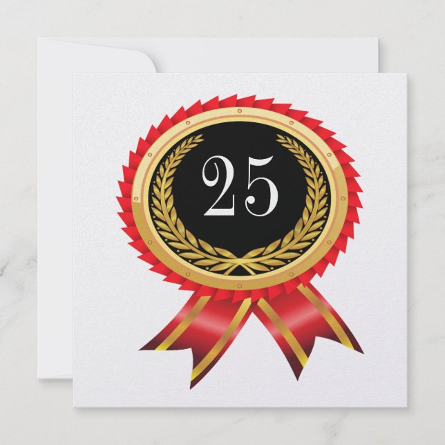 Invitation de Personnaliser élégante (Devant)