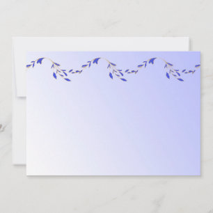 Invitation de pétales pourpres