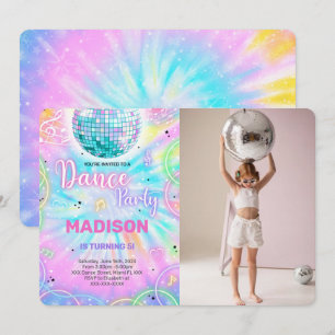 Invitation de photo de danse