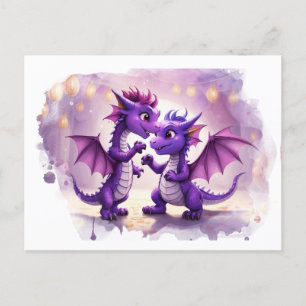*~* Invitation de PHOTO Whimsical Dragon AP48 Cart