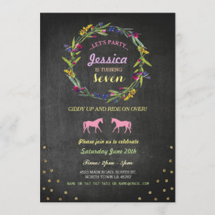 Invitation de Pony Wreath, Invitation du Horse Rid