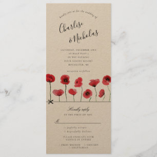 invitation de pops aquarelle w rsvp attaché